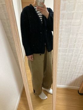 「ゴーシュ（ゴーシュ）のアイテム」を使った、やんさん（レディース・154cm）の冬コーディネート