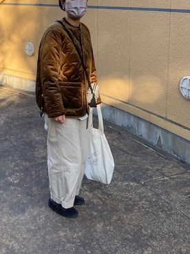 「ゴーシュ（ゴーシュ）のアイテム」を使った、やんさん（レディース・154cm）の冬コーディネート