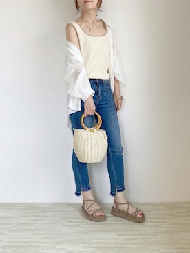 Nanaさん（レディース・150cm）の夏コーディネート