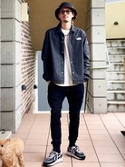【ノースフェイス】デニムコーチジャケット【NP12042】 THE NORTH FACE(ザ・ノース・フェイス) ゴアテックス デニム コーチ
