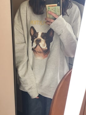 「discord（ディスコード）のアイテム」を使った、ringoさん（レディース・163cm）の冬コーディネート