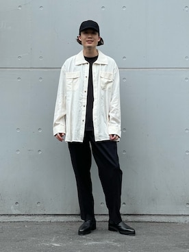 松本 幸さん（メンズ・180cm）の冬コーディネート