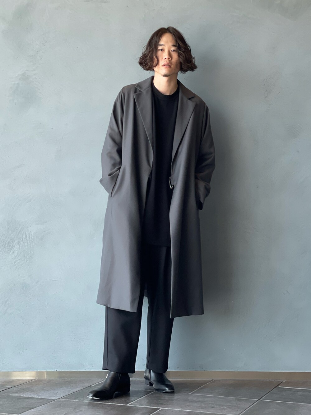 Lui's（ルイス）の「ウールカルゼタイロッケンコート（トレンチ