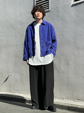 松本 幸さん（メンズ・180cm）の春コーディネート