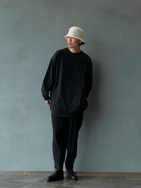 松本 幸さん(メンズ・180cm)の秋コーディネート