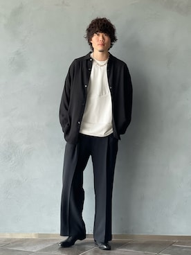 松本 幸さん（メンズ・180cm）の春コーディネート
