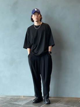 松本 幸さん（メンズ・180cm）の夏コーディネート