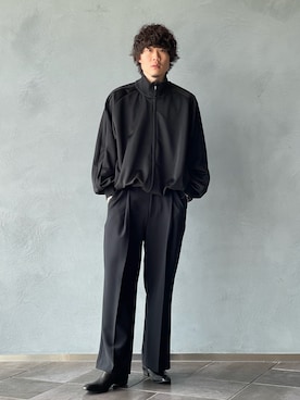 「ごきげんウィーク」｜「アイテム（その他シューズ）」を使った、松本 幸さん（メンズ・180cm）の春コーディネート