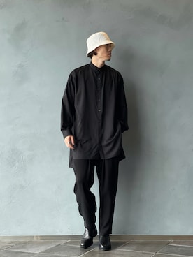 松本 幸さん（メンズ・180cm）の秋コーディネート