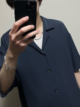 「STUDIOUS（ステュディオス）のアイテム」を使った、rukihaさん（メンズ・172cm）の夏コーディネート