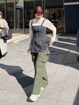 「アイテム（その他トップス）」を使った、mitaさん（レディース・155cm・20代）の冬コーディネート