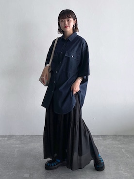 「PAGEBOY（ページボーイ）のアイテム」を使った、mitaさん（レディース・155cm）の春コーディネート