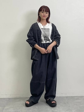 「studio CLIP（スタディオクリップ）のアイテム」を使った、mitaさん（レディース・155cm・20代）の夏コーディネート