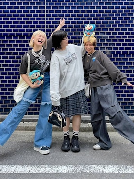 「アイテム（スウェット）」を使った、mitaさん（レディース・155cm・20代）の夏コーディネート