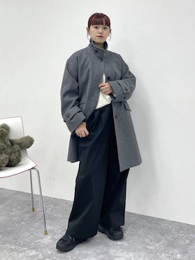 「アイテム（その他アウター）」を使った、mitaさん（レディース・155cm・20代）の秋コーディネート