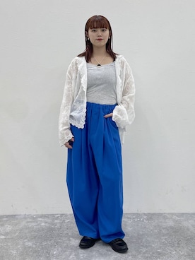 「studio CLIP（スタディオクリップ）のアイテム」を使った、mitaさん（レディース・155cm）の春コーディネート