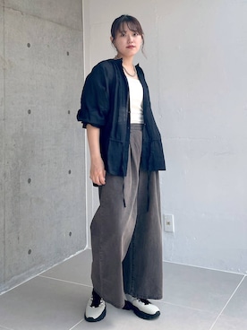 「studio CLIP（スタディオクリップ）のアイテム」を使った、mitaさん（レディース・155cm・20代）の夏コーディネート