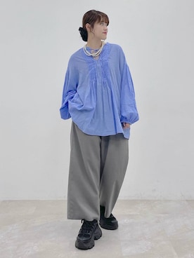 「studio CLIP（スタディオクリップ）のアイテム」を使った、mitaさん（レディース・155cm・20代）の春コーディネート