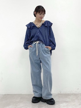 「studio CLIP（スタディオクリップ）のアイテム」を使った、mitaさん（レディース・155cm・20代）の春コーディネート