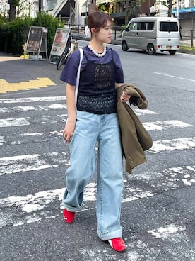「studio CLIP（スタディオクリップ）のアイテム」を使った、mitaさん（レディース・155cm・20代）の春コーディネート