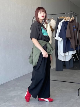 「studio CLIP（スタディオクリップ）のアイテム」を使った、mitaさん（レディース・155cm・20代）の春コーディネート