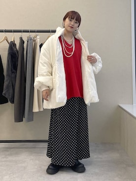 「studio CLIP（スタディオクリップ）のアイテム」を使った、mitaさん（レディース・155cm）の秋コーディネート