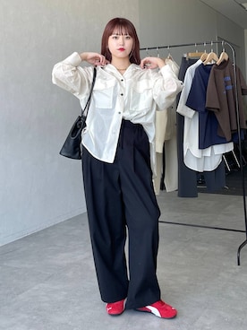 「studio CLIP（スタディオクリップ）のアイテム」を使った、mitaさん（レディース・155cm・20代）の春コーディネート