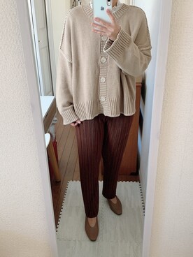 Moeさん(レディース・154cm)の冬コーディネート