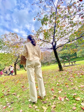 「小柄女子」｜tamiさん（レディース・145cm・20代）の秋コーディネート