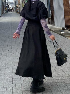 「SVEC（シュベック）のアイテム」を使った、akariさん（レディース・163cm）の冬コーディネート
