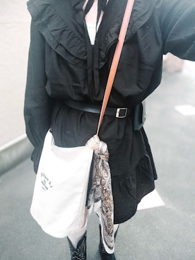 「H&M（エイチ・アンド・エム）のアイテム（ワンピース/ドレス）」を使った、なのさん（レディース・159cm）の春コーディネート