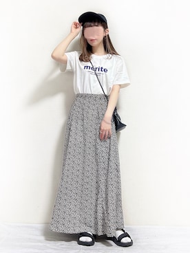 「Java（ジャバ）のアイテム」を使った、マヤさん（レディース・151cm）の春コーディネート