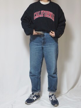 こーん。さん（レディース・166cm）の冬コーディネート