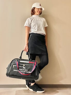 「ADABAT STREAM（アダバットストリーム）のアイテム」を使った、maicoさん（レディース・156cm）の秋コーディネート