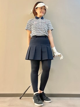 「adabat（アダバット）のアイテム」を使った、maicoさん（レディース・156cm）の夏コーディネート