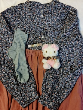 「ASICS WALKING（アシックスウォーキング）のアイテム」を使った、mahometさん（レディース・149cm）の秋コーディネート