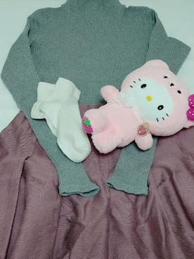 「ASICS WALKING（アシックスウォーキング）のアイテム」を使った、mahometさん（レディース・149cm）の秋コーディネート