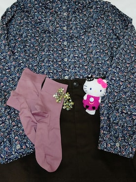 「ASICS WALKING（アシックスウォーキング）のアイテム」を使った、mahometさん（レディース・149cm）の秋コーディネート