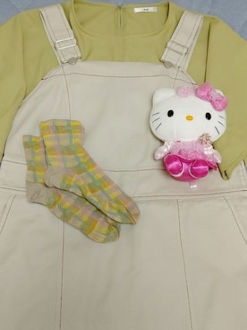 「ASICS WALKING（アシックスウォーキング）のアイテム」を使った、mahometさん（レディース・149cm）の夏コーディネート