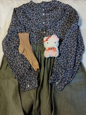 「ASICS WALKING（アシックスウォーキング）のアイテム」を使った、mahometさん（レディース・149cm）の秋コーディネート