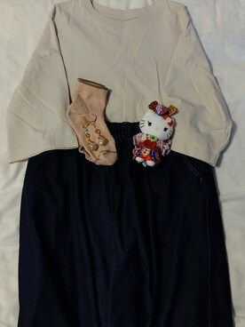 「ASICS WALKING（アシックスウォーキング）のアイテム」を使った、mahometさん（レディース・149cm）の秋コーディネート