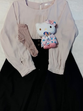 「ASICS WALKING（アシックスウォーキング）のアイテム」を使った、mahometさん（レディース・149cm）の冬コーディネート