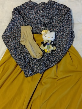 「ASICS WALKING（アシックスウォーキング）のアイテム」を使った、mahometさん（レディース・149cm）の秋コーディネート