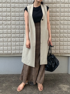 フウカさん（レディース・161cm）の夏コーディネート