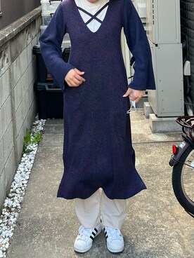 「MARTE（マルテ）のアイテム」を使った、フウカさん（レディース・161cm）の春コーディネート