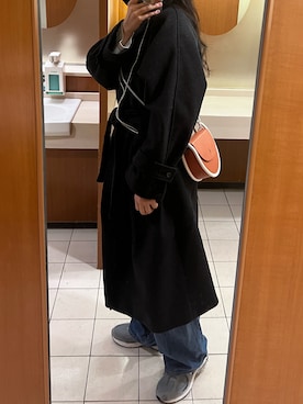 「スニーカー好きと繋がりたい」｜「アイテム（ジャケット/アウター）」を使った、フウカさん（レディース・161cm）の春コーディネート