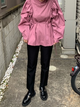 フウカさん（レディース・161cm）の冬コーディネート