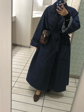 「sm2rhythm（サマンサモスモスリズム）のアイテム（その他アウター）」を使った、わかなさん（レディース・150cm）の秋コーディネート