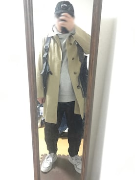 「COMFY（コンフィー）のアイテム（ジャケット/アウター）」を使った、moumouさん（メンズ・170cm）の秋コーディネート