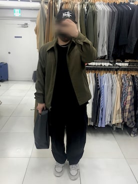 「MB（エムビー）のアイテム（バッグ）」を使った、moumouさん（メンズ・170cm）の秋コーディネート